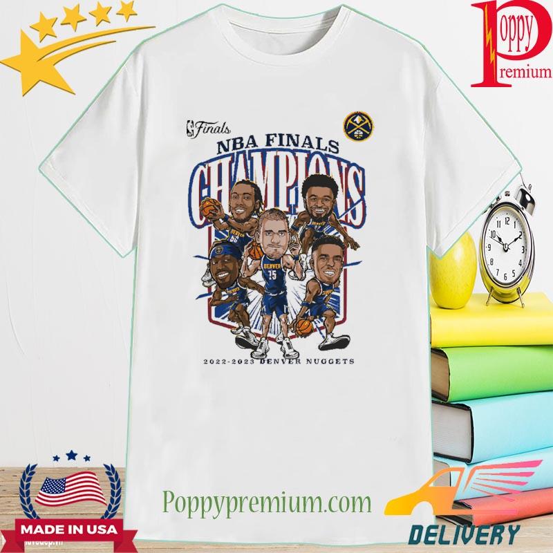 Denver Nuggets Fanatics Branded 2023 NBA Finals Champions Windmill Team Caricature  Shirt, hoodie, sweater, long sleeve and tank top