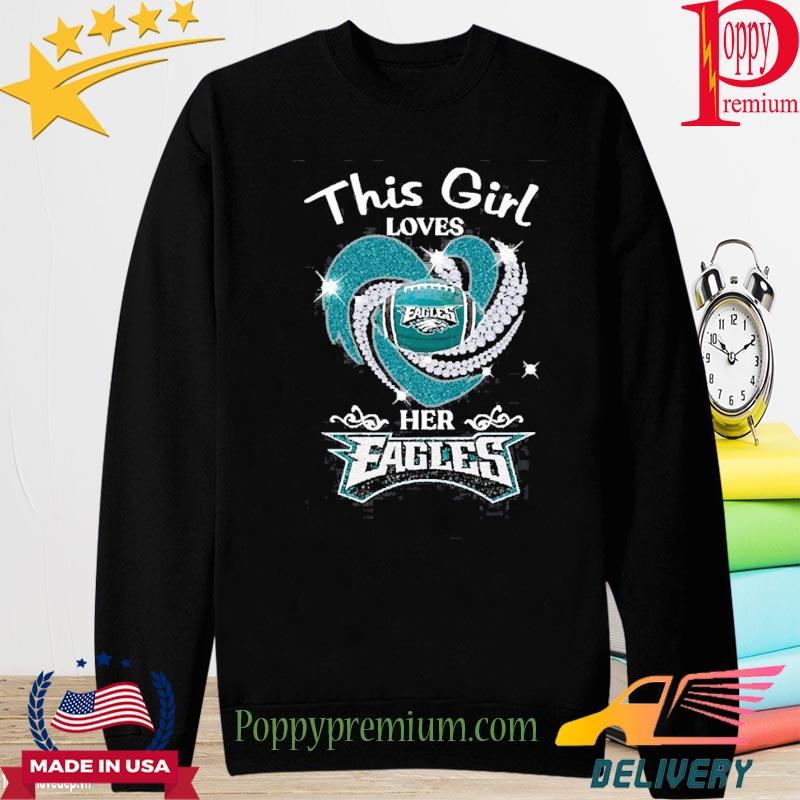 Just A Women Who Loves Her Philadelphia Eagles shirt, hoodie, sweater, long  sleeve and tank top